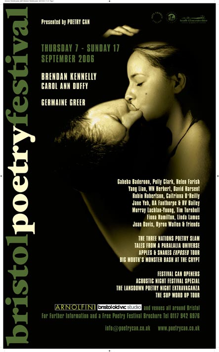 Bristol Poetry Festival 2006 poster